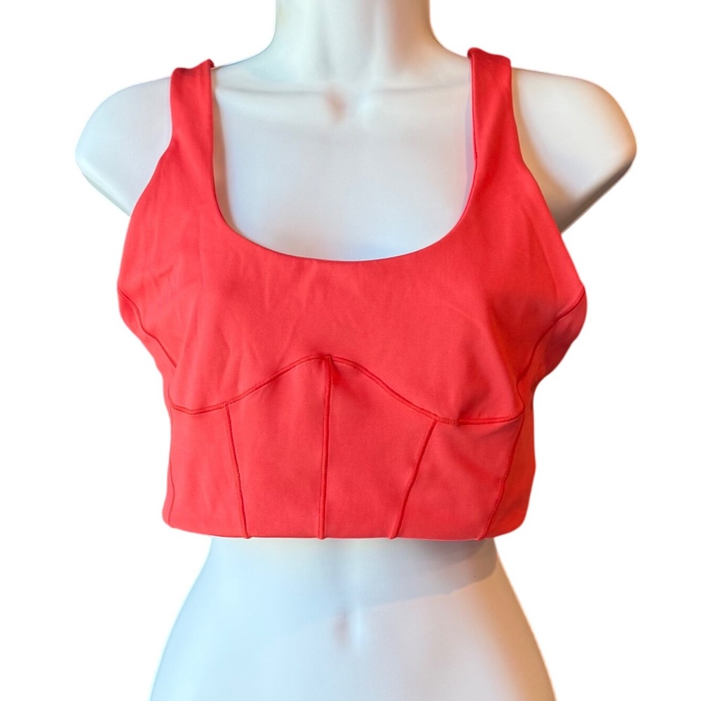 Free People Movement Women's Red Sports Bra